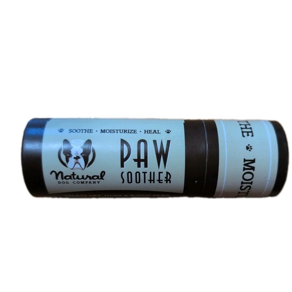 NEW Natural Dog Company Paw Soother 2 Oz Jumbo Stick Dog Foot Cream Lotion NWOT